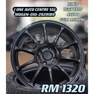 NEW RIM 16 INCH ZE40 FOR MYVI ALZA VIOS YARIS WIRA HONDA HATCHBACK CITY JAZZ