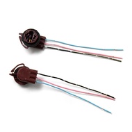2pcs 3157 4157 Bulb Socket Brake Turn Signal Light Harness Wire Plug Connector