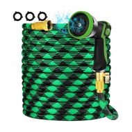 Garden Water Pipe with Sprinkler Braided Garden Water Pipe Hose High Pressure Water Outdoor Garden I