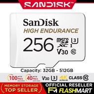 SanDisk High Endurance MicroSD Card Security Dash Car Cam CCTV 32GB 64GB 128GB 256GB 512GB FlashMart
