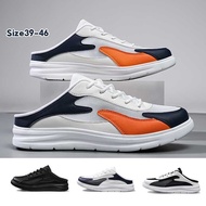 size39-46 lightweight Men slip-on Shoes backless Sneaker Half shoes Causal shoes