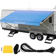 VEVOR RV Awning 20' Camper Awning Fabric, Trailer Awning Canopy Patio Camping Car Awning, Vinyl Roll
