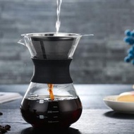 全城熱賣 - 玻璃咖啡壺200ml 送不銹鋼濾杯配 精品咖啡#G889003001