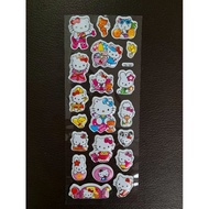 HELLO HELLO KITTY STICKERS