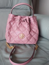 Tory Burch Willa Top Handle Bucket Bag