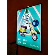 Sell Frame Display Poster Led Slim Light Box Menu Board Poster A2