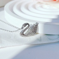 Swarovski white swan necklace (genuine)
