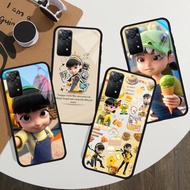 Ejen Ali The Movie 2 02 Glass Phone Case For Xiaomi Redmi 12 4G 13C Note 14 13 pro plus 12 12S 11 10