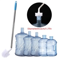 Gallon Bottle Cleaning Brush Long Scrubber for Gallon Jug L-Shaped Brushes Multipurpose Bottle Clean
