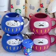 [Authentic] Starbucks DARUMA DOLL CERAMIC MUG 295ML