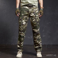 Loose Cross-Border Hot-Selling Camouflage Pants, Cuffed Trendy Men's Multi-Pocket Export Jogger Pant