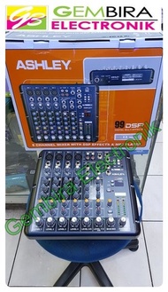 Mixer ASHLEY SMR 8 audio mixer asley smr8 8 channel Murah