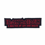 Embroidered PATCH / IRON MAIDEN SEWING EMBROIDERED EMBLEM ACCESSORIES PACHES BAND ROCK METAL