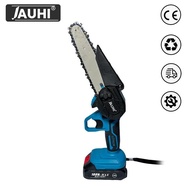 ✣6 Inch Mini Powerful Cordless Portable Electric Chain Saw Woodworking Handheld Pruning Chainsaw ☾✦