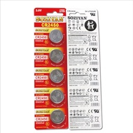 SOZIYAN CR2450 Car Key Remote Control Express Light 3V Lithium Battery cr2450 Button Battery 2450 PY
