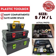 ToolBox Plastic Tool Box Set Spanar Box Plastic Storage Toll Box Fishing Box Bekas Tool Kotak Mancin