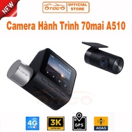 70mai A510 4G AI Smart Dash Camera with GPS, ADAS