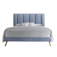 Claire Queen Bed Wooden Legs - Lil Prairie  | Divan Bed | Drawer Bed - Free Delivery