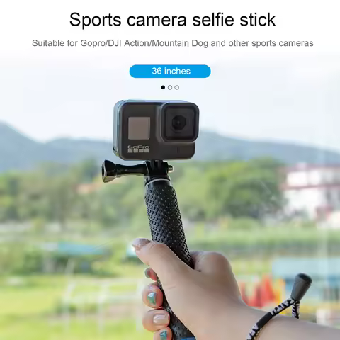 DJI Action 4 Compatible Selfie Stick Action Camera Extension Rod Diving Accessory GoPro Handheld Sti