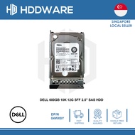DELL 600GB 10K 12G SFF 2.5" SAS 512N // 04WX8Y // 4WX8Y // AL15SEB060NY