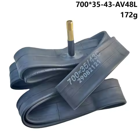 Bicycle inner tube 700 X 35-43c Road Bike Inner Tubes AV L48mm Butyl Rubber for 700x35c/38c/40c/42c/