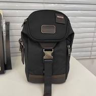 Genuine NEW TUMI Ballistic Nylon Mens Chest Bag Multi-functional Business Shoulder Messenger Bag Casual Fashion Backpack 2223404 original American