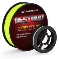 KastKing Destron Complete 4 Strands / 8 Strands Braided Fishing Line and Leader, Thin Diameter Super