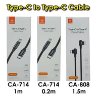 Mcdodo Type-C to Type-C Data Cable 0.2m (CA-7140) / 1m (CA-7141) / 1.5m (CA-808) / 1.5m (CA-666)