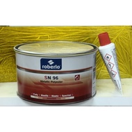 ROBERLO SN96 METALLIC POLYESTER PUTTY { SIMEN BESI/STEEL }