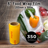 8" x 350m Food Wrap Film (1 roll)