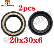 93101-20048 Oil Seal S-type Replaces For Yamaha Outboard Motor Parsun,Hidea 15HP 25HP Size 20*30*6 9