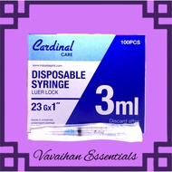 Disposable Syringe 3cc (Indoplas)(Cardinal)