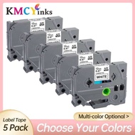 Kmcyin 5 Pk 12Mm Tze Tze231 Tze 231 Tz-231 Tze-231 P Touch Tz Tape Kompatible For Brother T