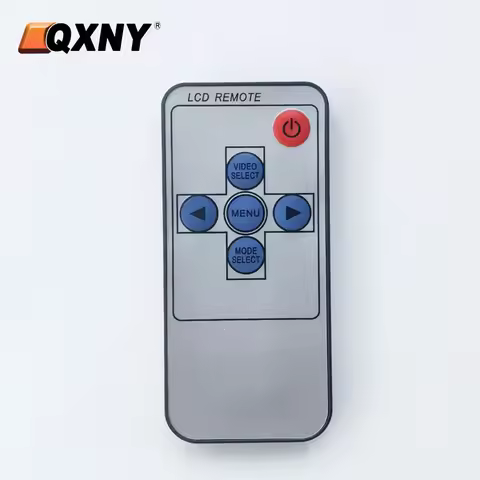Vehicle Wireless 6 Keys Card Infrared Remote Control for 7/8/9/10.1 Inch TFT Car Monitor Remote Cont
