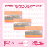 3PCS REVITA GLOW BAR SOAP 135G