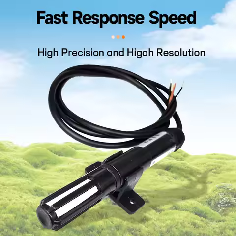 SHT40 SHT41 SHT45 Digital Temperature and Humidity Sensor Probe Module OEM Shield 5PIN Cable 1M 2M 3