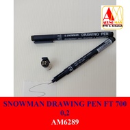 Snowman DRAWING PEN FT 700 0.2