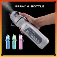 500ML Spray Water Bottle Sport Bottle Gym Outdoor Camping Traveling School Botol Air
