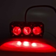 Lampu Tembak Led Foglamp CR7 SQL 3 Mata Laser Gun Putih Kuning 2 Warna Waterproof CR7 Lampu Tembak 3