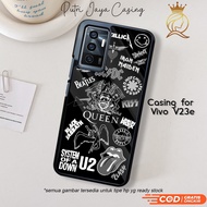 Case hp vivo v23e Casing vivo v23e Motif AESTHEBAND03 Latest Casing Cool Cute Character Case Cute Ca