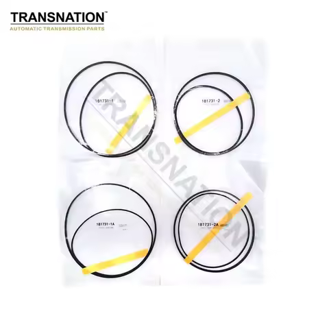 Transnation JF011E RE0F10A Transmission Pulley Seal Ring Kit For Nissan Mitsubishi Car Accessories K