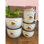 Fresh Fruits Food Box Set 5 Pieces (BX4001)