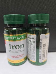 Nature's Bounty 鐵質補充劑