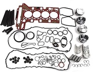 PANGOLIN 11257640166 Engine Rebuild Kit Overhaul Gaskets Kit Cylinder Bore 84.00mm CR 10:1 for 125i 