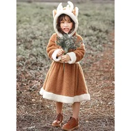 Christmas Elk cospla Animal Costume Christmas Cute Elk Baby Dress New Year Party Performance Costume