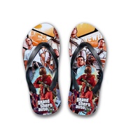 GTA 5 Men's Flip Flops | Gamers Sandals