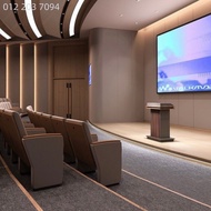 【NEW】 ♞,♘Rostrum Podium Pentas Speaker Stage Reception Lecture Hall Table Host Speech Talk Emcee Des