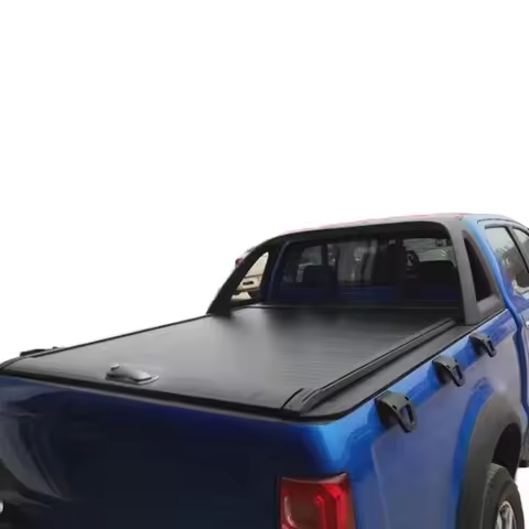 High Quality Manual Retractable Pickup Bed Aluminum Roller Shutter Tonneau Cover Fit JAC T6 JAC T8 J
