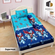 Sprei Fitted Lady Rose Superman Ukuran 90x200 Super Single Tinggi 20