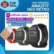 GARANSI RESMI! Amazfit Neo Retro Smartwatch Heart Rate 247